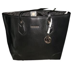NWT Michael Kors Saylor Large Leather Black Tote